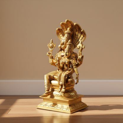 Lakshmi Narasimha Swamy | Handcrafted in pure brass