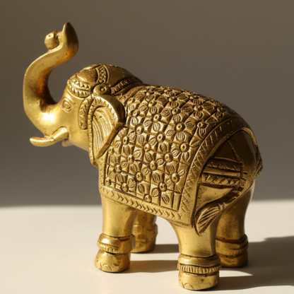 Vaastu Brass Elephant- For growth & prosperity