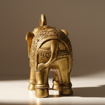 Vaastu Brass Elephant- For growth & prosperity