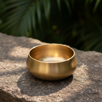 Premium Bronze Thaali | Crafted with love