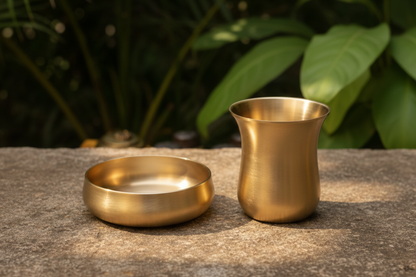 Premium Bronze Thaali | Crafted with love