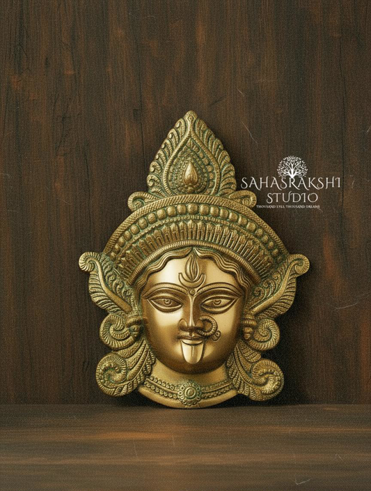 Pure Brass Maa Kali Wall hanging