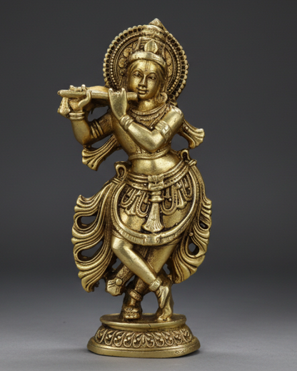Dashavatar Brass Idol Set – Handcrafted Pure Brass - Premium Brass with superfine details