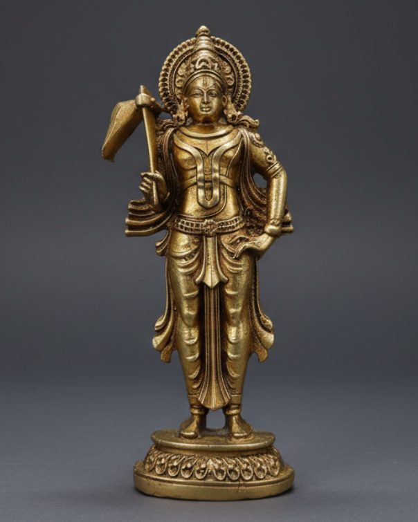 Dashavatar Brass Idol Set – Handcrafted Pure Brass - Premium Brass with superfine details