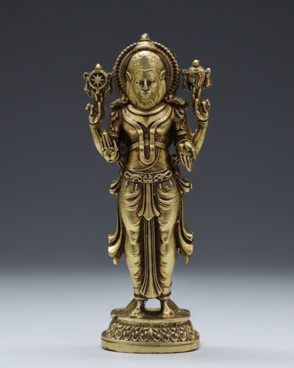 Dashavatar Brass Idol Set – Handcrafted Pure Brass - Premium Brass with superfine details