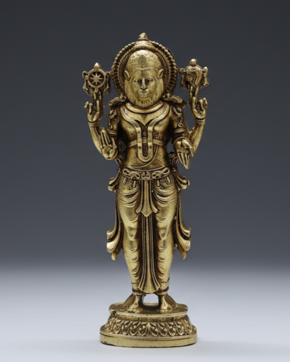Dashavatar Brass Idol Set – Handcrafted Pure Brass - Premium Brass with superfine details
