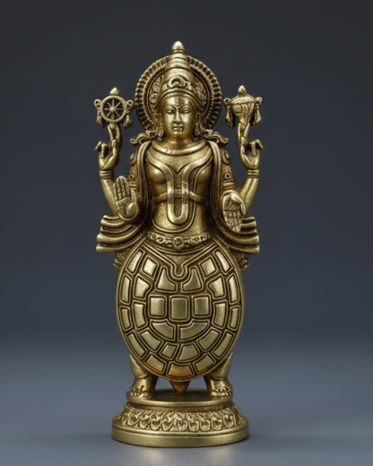 Dashavatar Brass Idol Set – Handcrafted Pure Brass - Premium Brass with superfine details