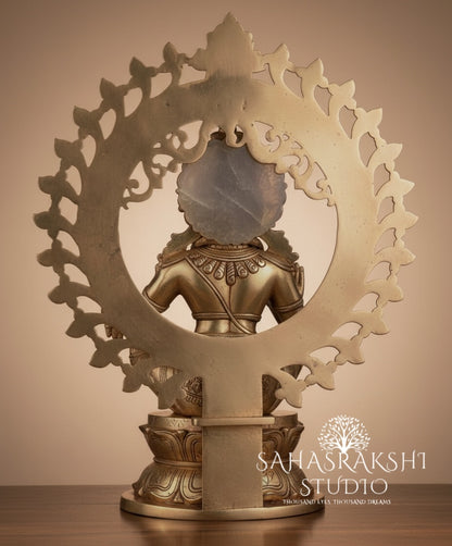 Lord Ayyappa - handcrafted with devotion- superfine details